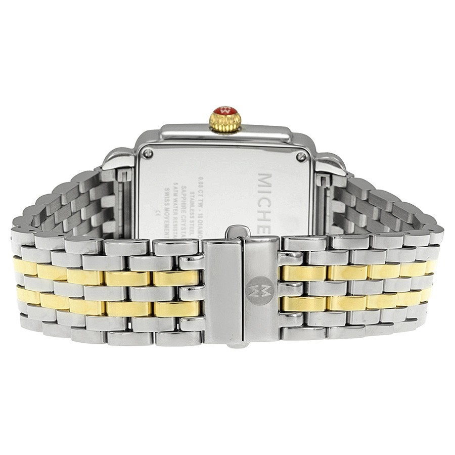 IMG_9086 Michele MWW06V000042 Deco Ladies Quartz Gold-plated Stainless Steel 3