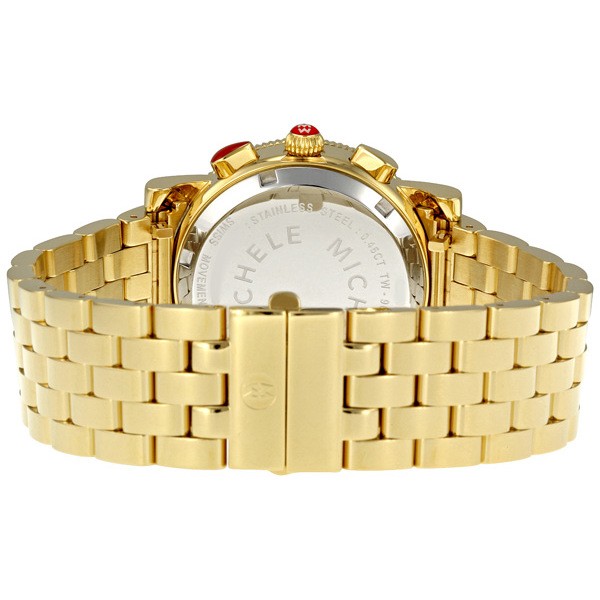 IMG_9086 Michele MWW01C000043 Ladies Quartz Gold-Plated Stainless Steel 3
