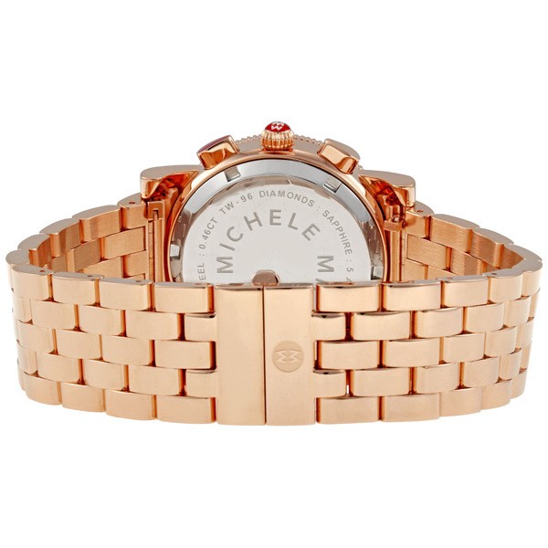 IMG_9086 Michele MWW01C000059 Ladies Quartz Rose Gold-plated Stainless Steel 3