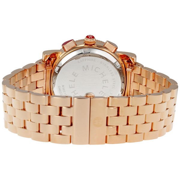 IMG_9086 Michele MWW01C000064 Ladies Quartz Rose Gold-plated Stainless Steel 3