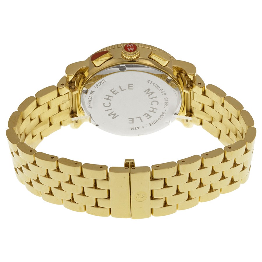IMG_9086 Michele MWW01K000105 Ladies Quartz Gold-plated Stainless Steel 3