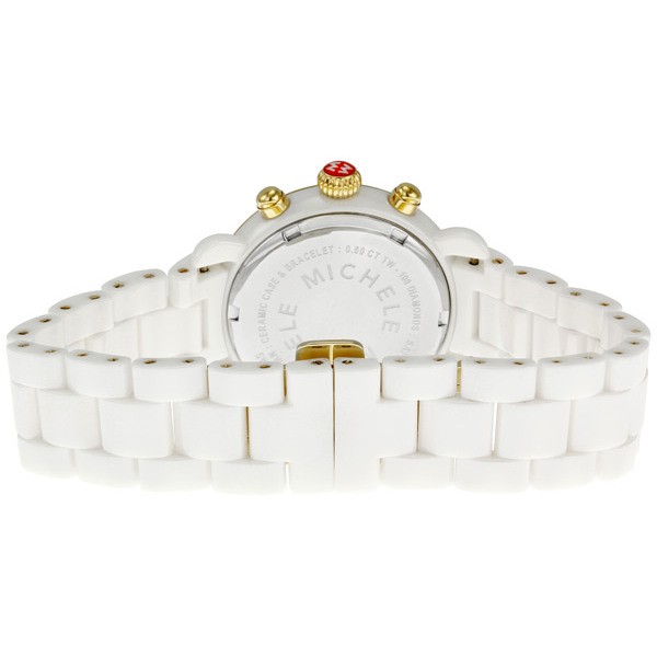 IMG_9086 Michele MWW03N000002 Ladies Quartz White Ceramic 3