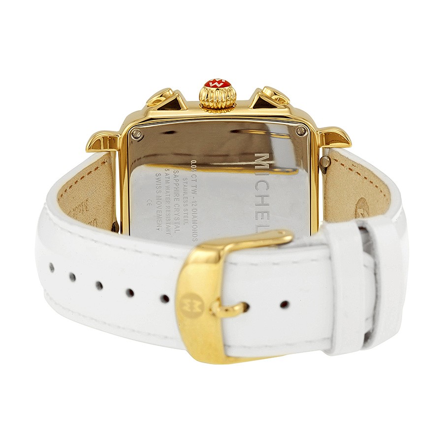 IMG_9086 Michele MWW06P000032 Ladies Quartz Gold-tone Stainless Steel 3