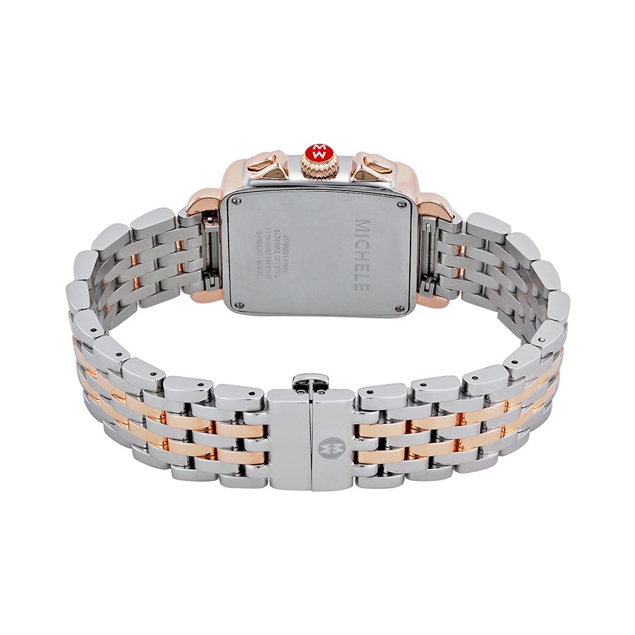 IMG_9086 Michele MWW06P000232 Ladies Quartz Stainless Steel and Rose Gold-plated 3