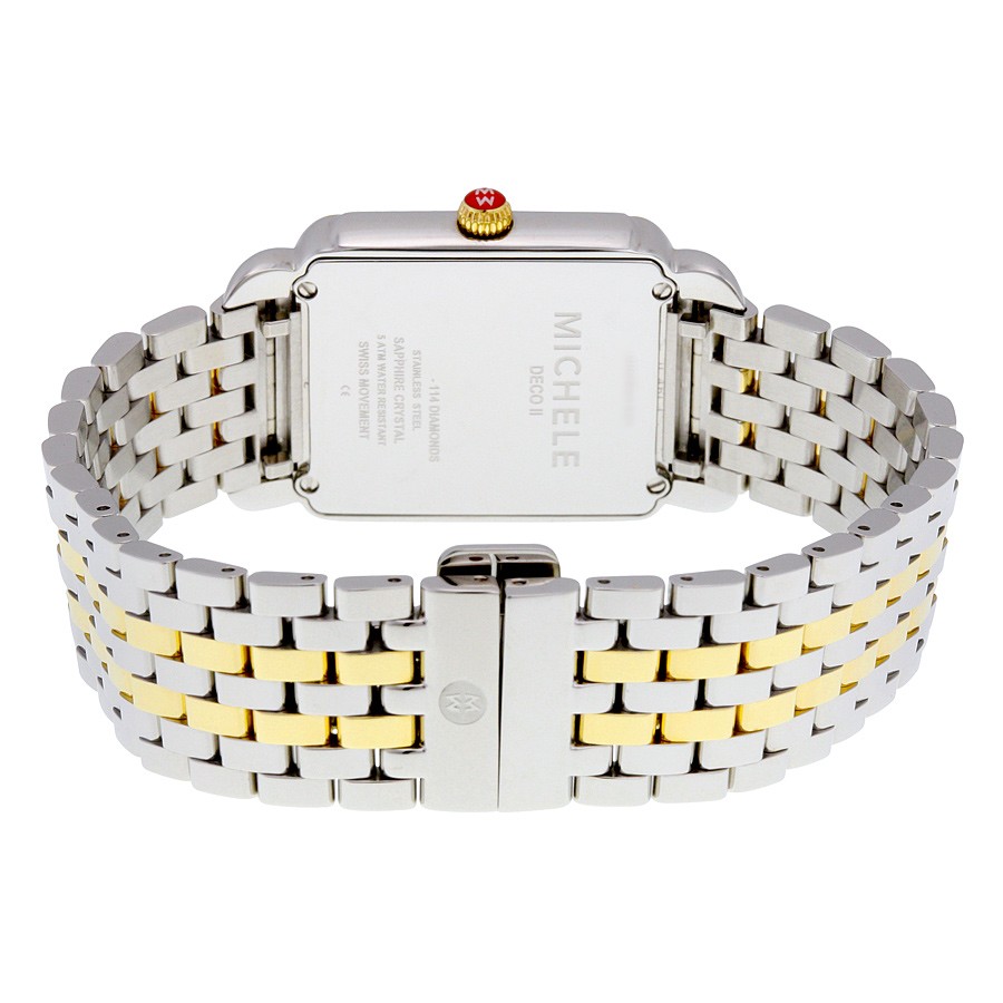 IMG_9086 Michele MWW06X000006 Ladies Quartz Two-tone Stainless Steel 3