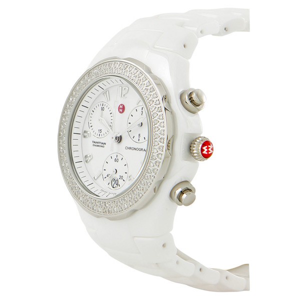 IMG_9086 Michele MWW12B000001 Ladies Quartz White Ceramic 3