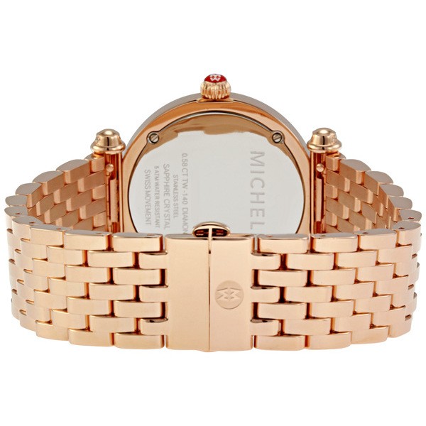 IMG_9086 Michele MWW16A000044 Ladies Quartz Rose Gold-tone Stainless Steel 3