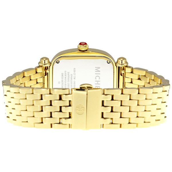 IMG_9086 Michele MWW16C000008 Ladies Quartz Gold Plated Stainless Steel 3