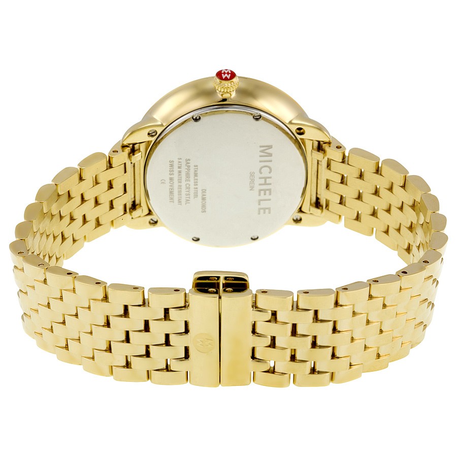 IMG_9086 Michele MWW21B000031 Ladies Quartz 18kt Gold-plated Stainless Steel 3