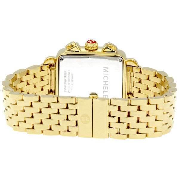 Michele W06A000210 Ladies Quartz Gold-Tone Stainless Steel 3