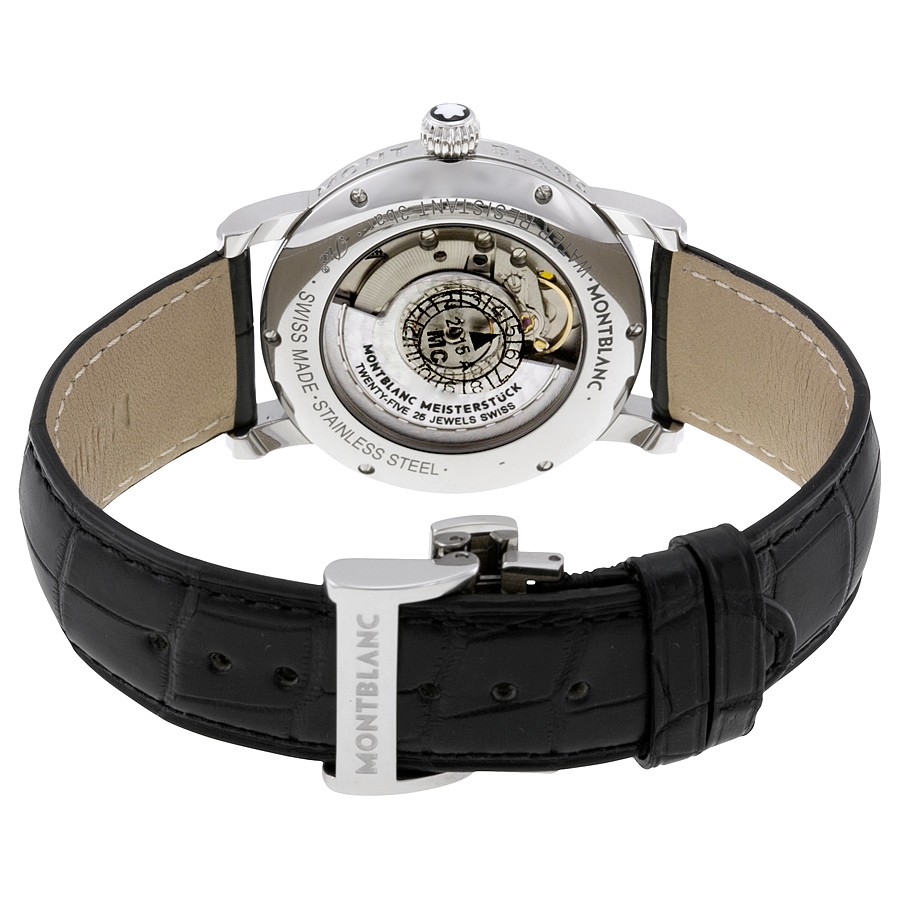 IMG_9086 Montblanc 107115 Mens Automatic Stainless Steel 3