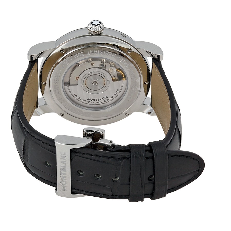 IMG_9086 Montblanc 110642 Mens Automatic Stainless Steel 3