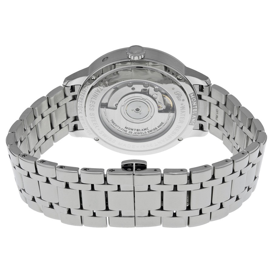 IMG_9086 Montblanc 111184 Mens Automatic Stainless Steel 3