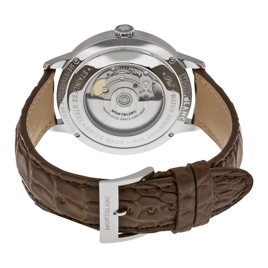 IMG_9086 Montblanc 111580 Mens Automatic Stainless Steel 3