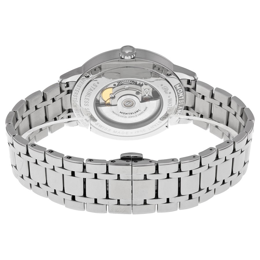 IMG_9086 Montblanc 111581 Mens Automatic Stainless Steel 3