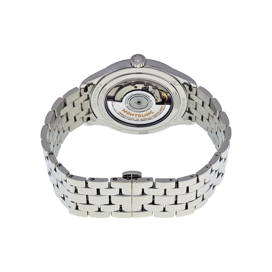 IMG_9086 Montblanc 112519 Mens Automatic Stainless Steel 3