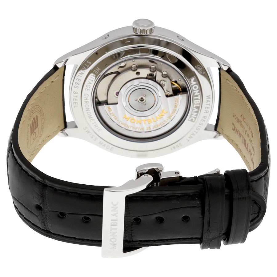 IMG_9086 Montblanc 112538 Mens Automatic Stainless Steel 3
