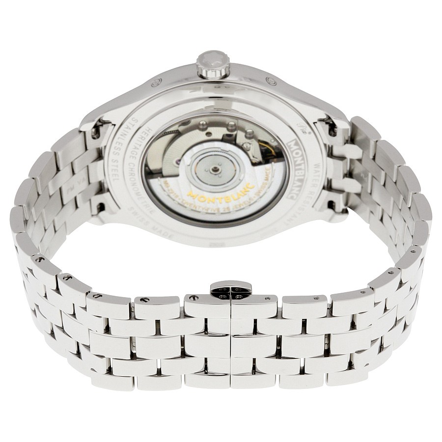 IMG_9086 Montblanc 112647 Mens Automatic Stainless Steel 3