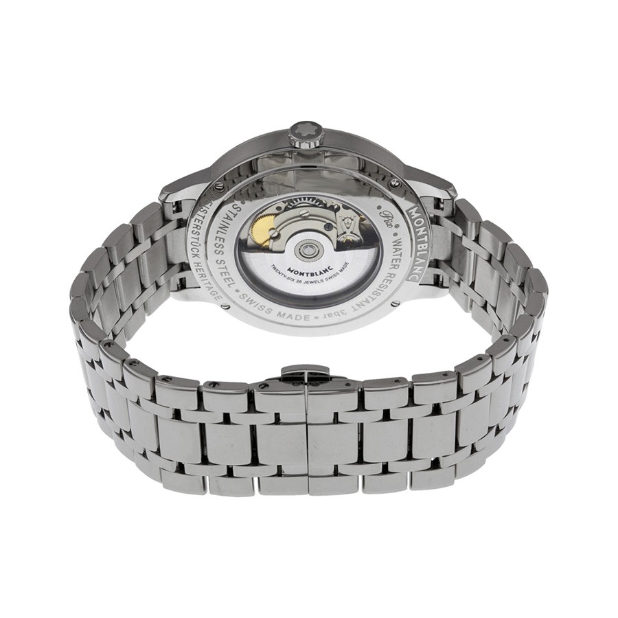 IMG_9086 Montblanc 110696 Meisterstuck Mens Automatic Stainless Steel 3