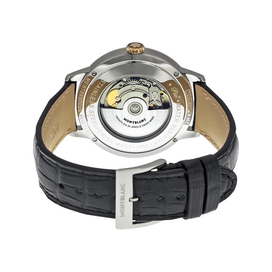 IMG_9086 Montblanc 111624 Meisterstuck Mens Automatic Stainless Steel 3