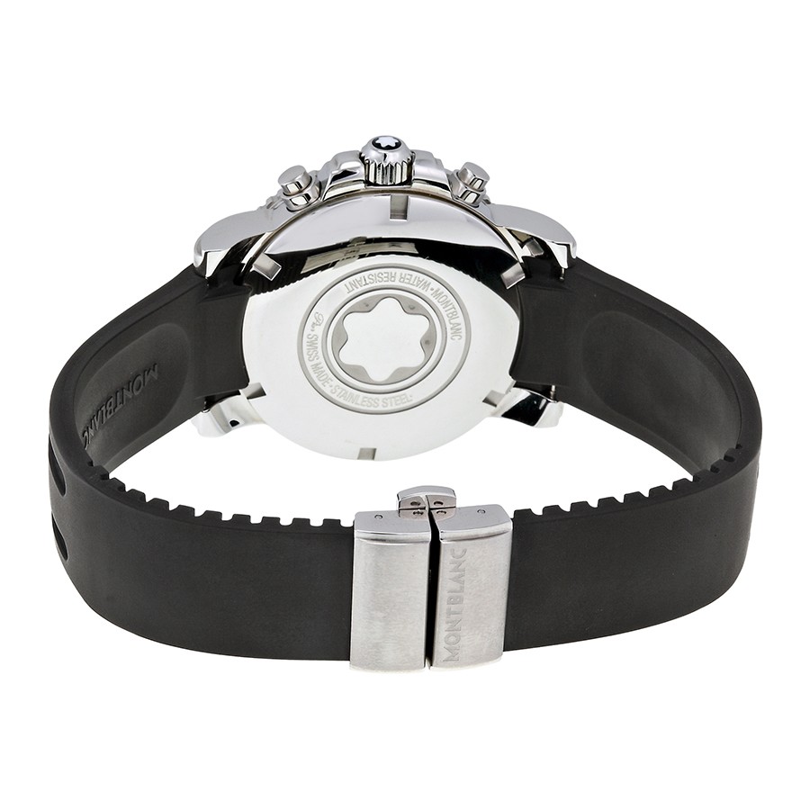 IMG_9086 Montblanc 101657 Sport Mens Automatic Steel 3