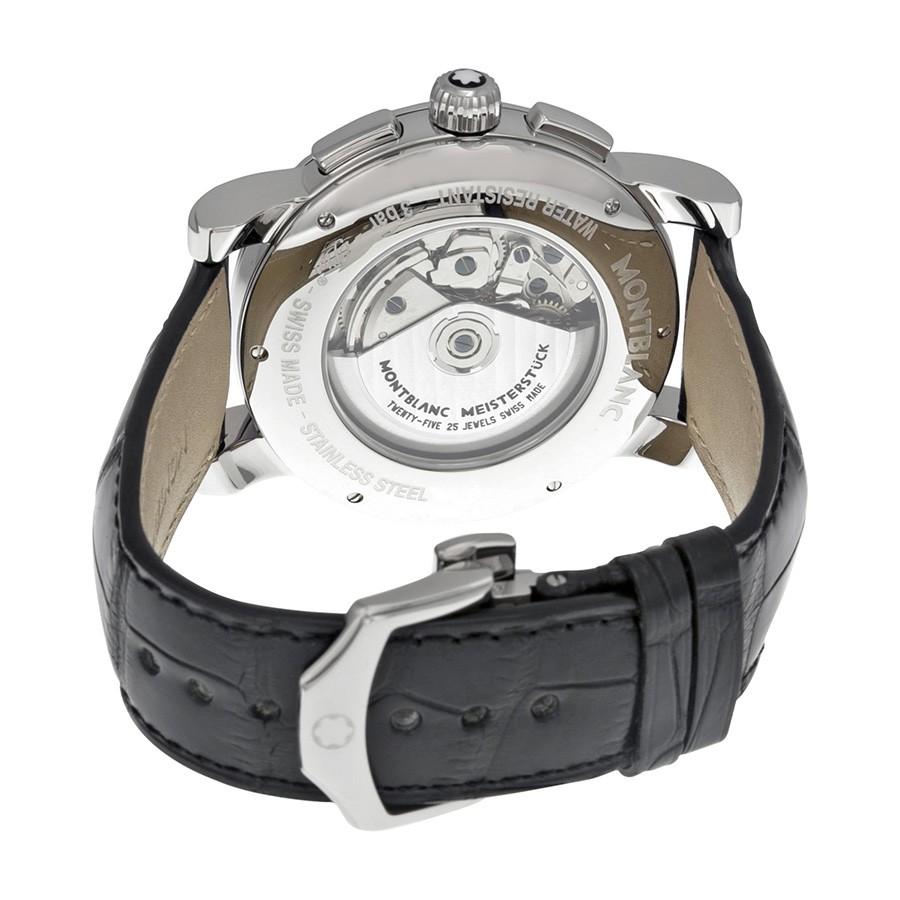 IMG_9086 Montblanc 105856 Star Mens Automatic Stainless Steel 3