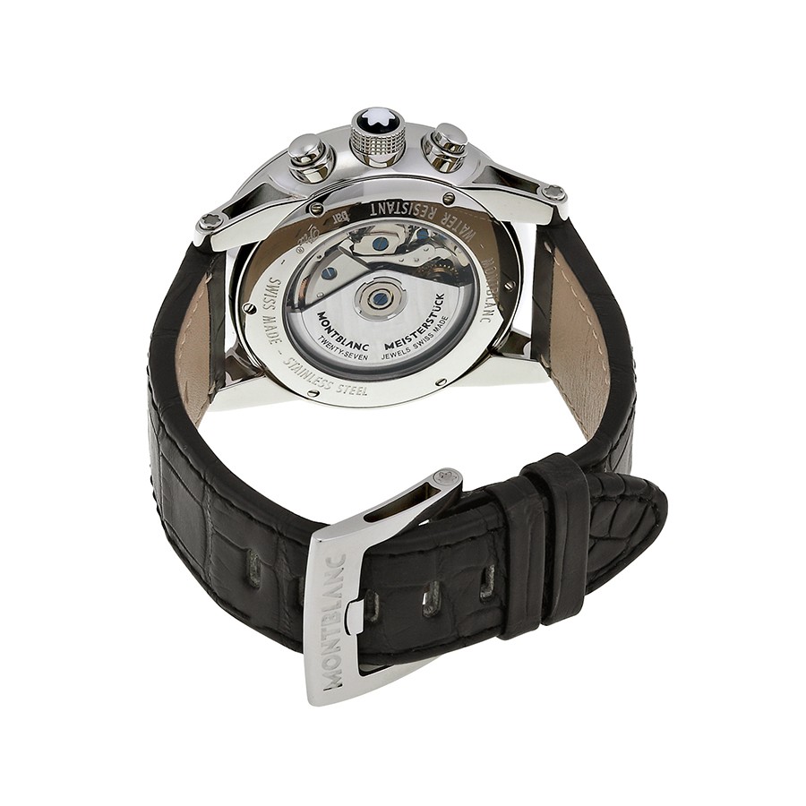IMG_9086 Montblanc 101548 Timewalker Mens Automatic Stainless Steel 3