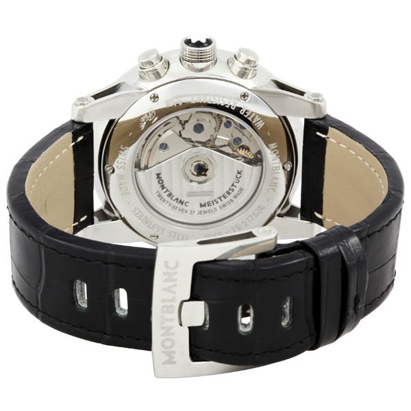IMG_9086 Montblanc 101549 Timewalker Mens Automatic Stainless Steel 3