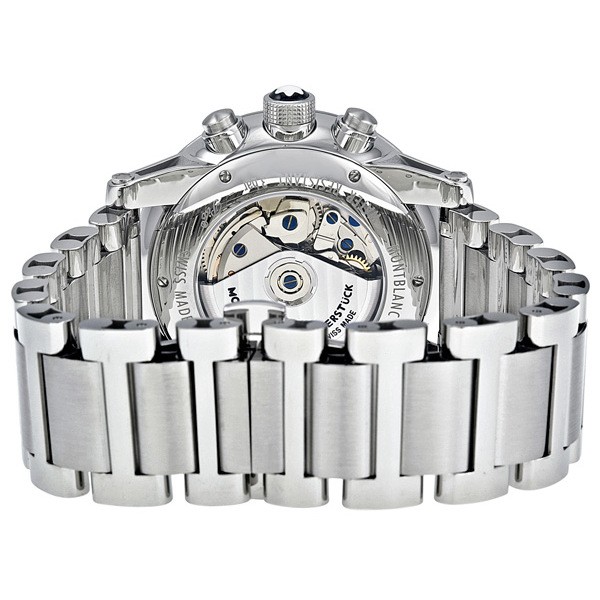 IMG_9086 Montblanc 107303 Timewalker Mens Automatic Stainless Steel 3