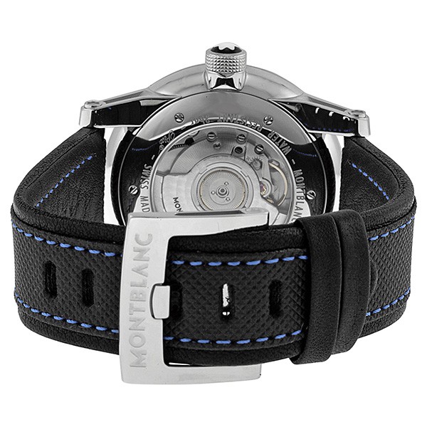IMG_9086 Montblanc 109333 Timewalker Mens Automatic Stainless Steel 3