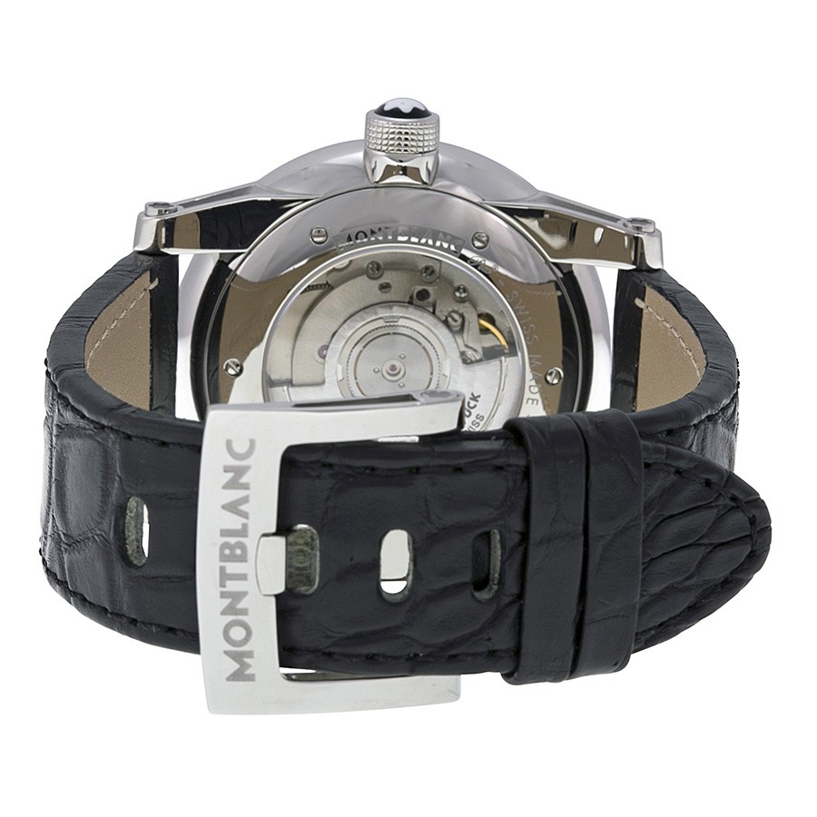 IMG_9086 Montblanc 110337 Timewalker Mens Automatic Stainless Steel 3