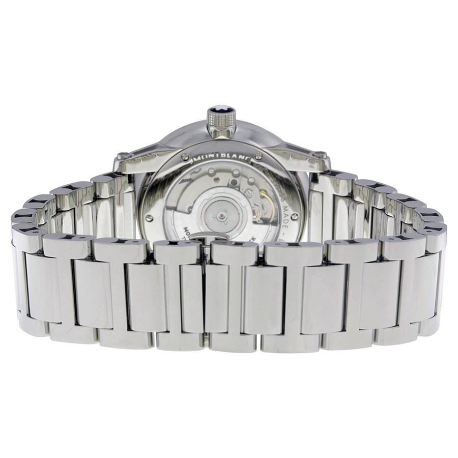 IMG_9086 Montblanc 110339 Timewalker Mens Automatic Stainless Steel 3