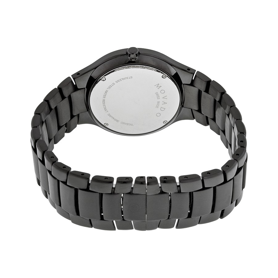 IMG_9086 Movado 0606594 Unisex Quartz Black Ion-plated Stainless Steel 3