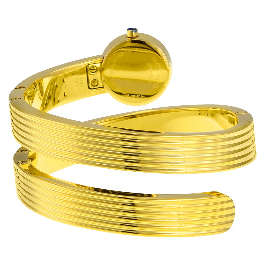 IMG_9086 Movado 0606806 Ladies Quartz Yellow Gold PVD- finished Stainless Steel 3