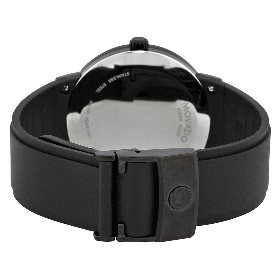 IMG_9086 Movado 0606849 Mens Quartz Black Ion-plated Stainless Steel 3