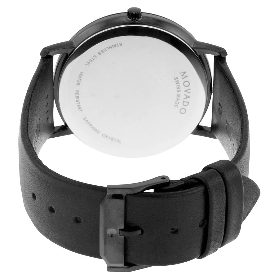 IMG_9086 Movado 0606884 Mens Quartz Black PVD Stainless Steel 3