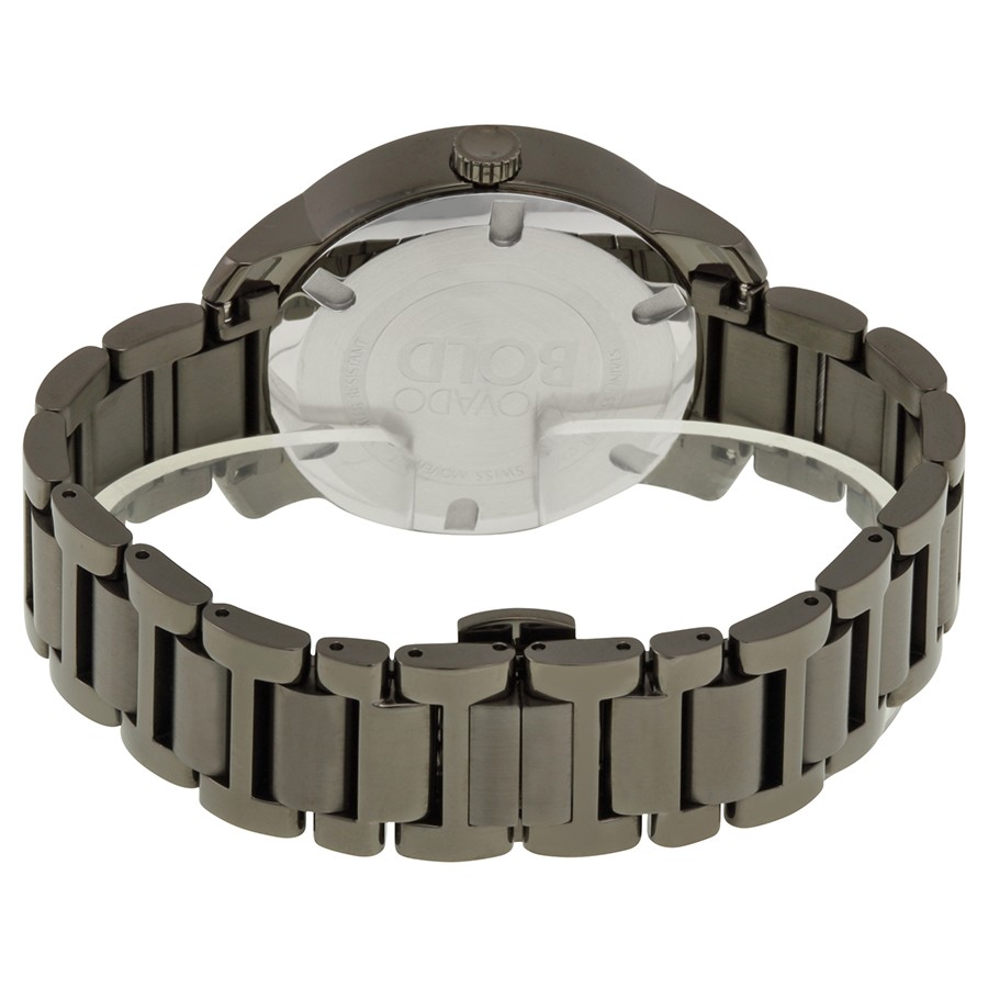 IMG_9086 Movado 3600248 Ladies Quartz Gunmetal Ion-plated Stainless Steel 3