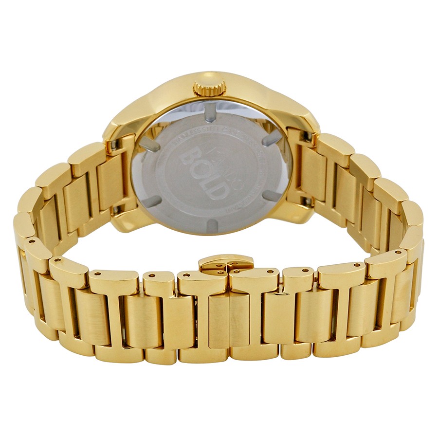 IMG_9086 Movado 3600255 Ladies Quartz Yellow Gold Ion-plated Stainless Steel 3