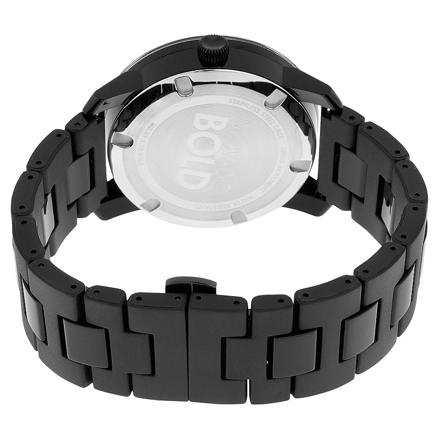 IMG_9086 Movado 3600315 Unisex Quartz Black TR90 Composite Polyurethane 3
