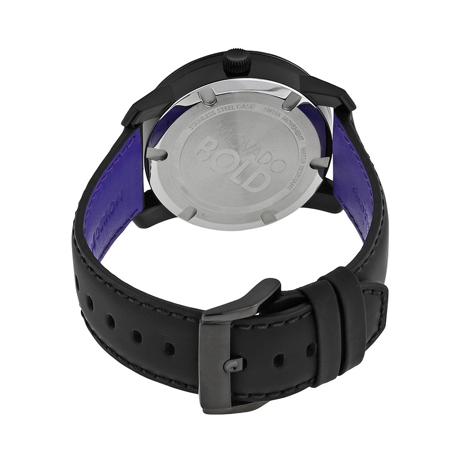 IMG_9086 Movado 3600015 Bold Unisex Quartz Black PVD Stainless Steel and TR90 Resin 3