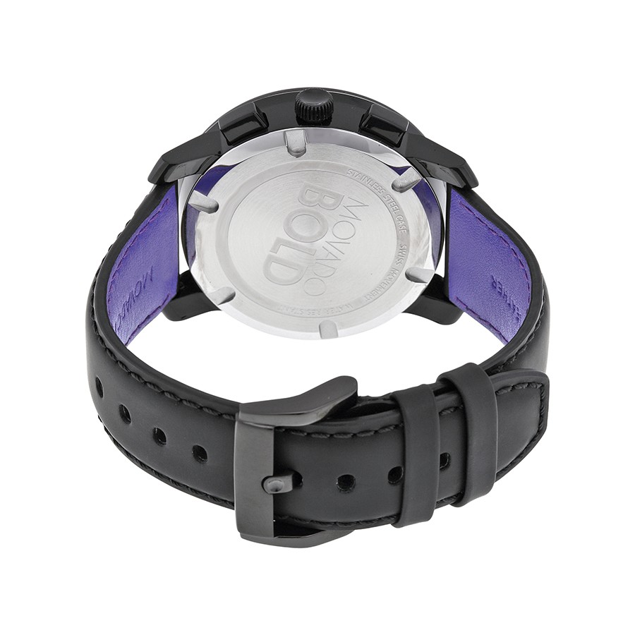 IMG_9086 Movado 3600089 Bold Mens Quartz Black TR90 Composite 3