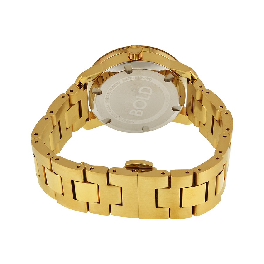 IMG_9086 Movado 3600104 Bold Unisex Quartz Yellow Gold Ion-plated Stainless Steel 3