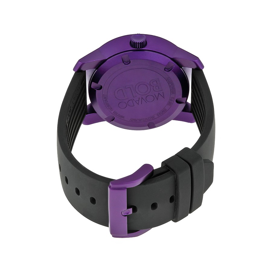 IMG_9086 Movado 3600175 Bold Unisex Quartz Purple Aluminum 3