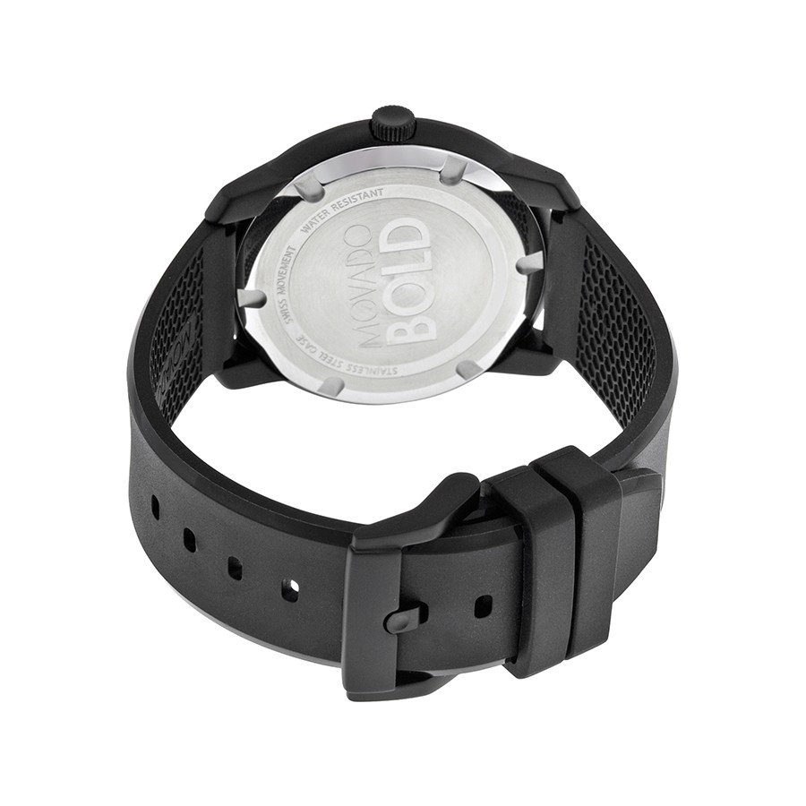 IMG_9086 Movado 3600191 Bold Unisex Quartz Black Ion-plated Stainless Steel 3