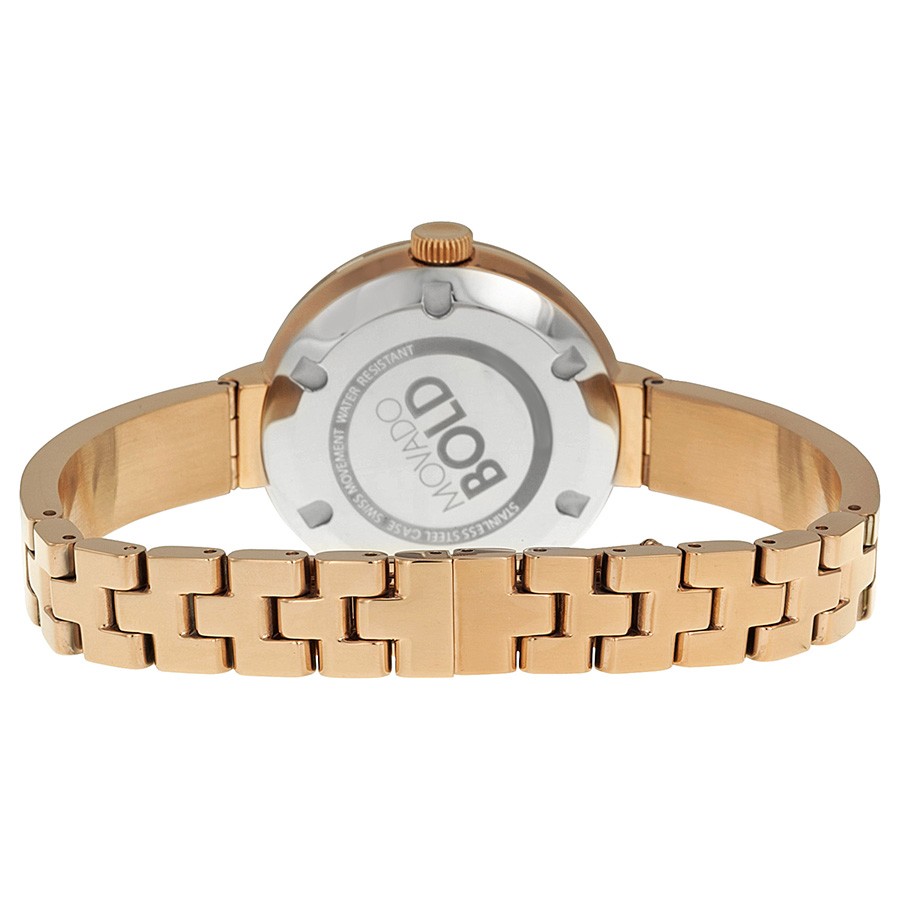 IMG_9086 Movado 3600202 Bold Ladies Quartz Rose Gold Ion-plated Stainless Steel 3