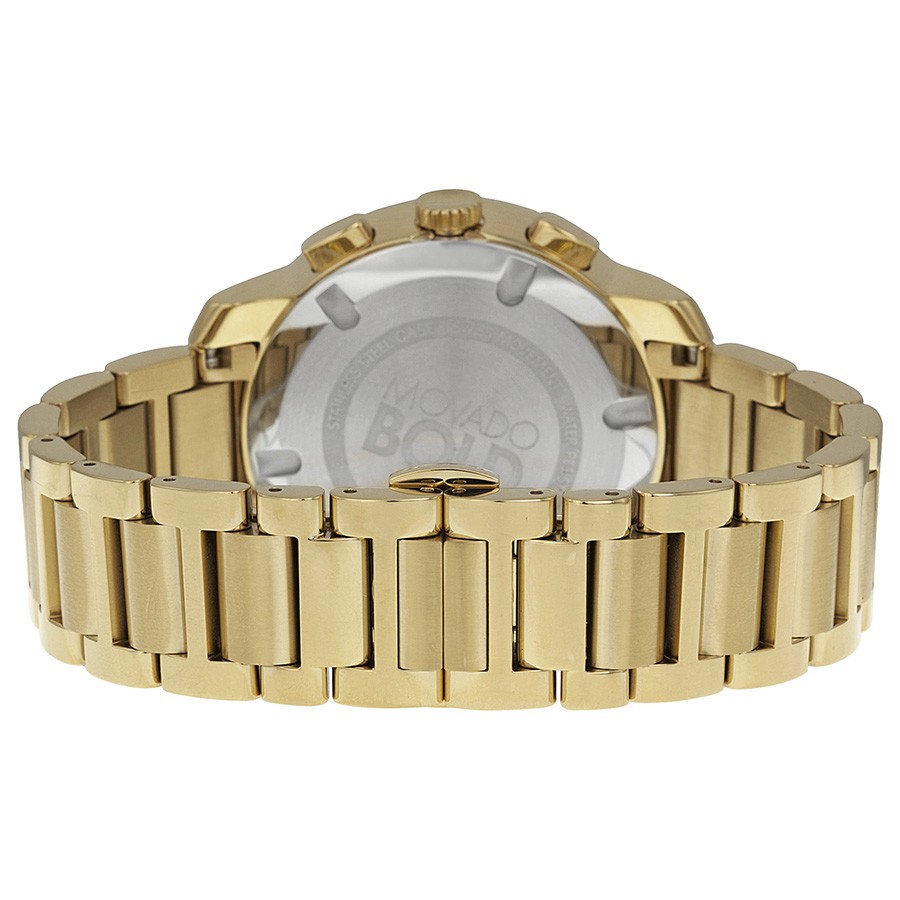 IMG_9086 Movado 3600206 Bold Ladies Quartz Yellow Gold PVD Stainless Steel 3
