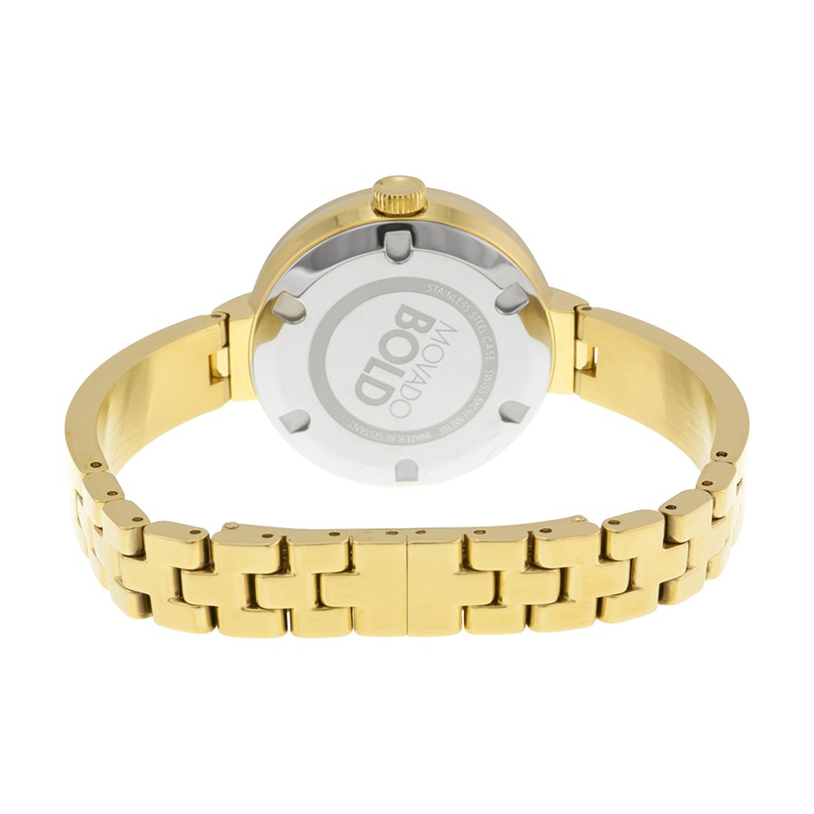 IMG_9086 Movado 3600282 Bold Ladies Quartz Yellow Gold Ion-plated Stainless Steel 3