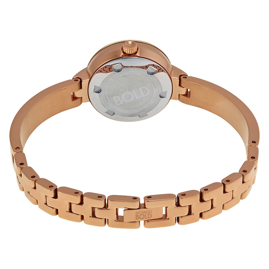 IMG_9086 Movado 3600286 Bold Ladies Quartz Rose Gold-tone Stainless Steel 3