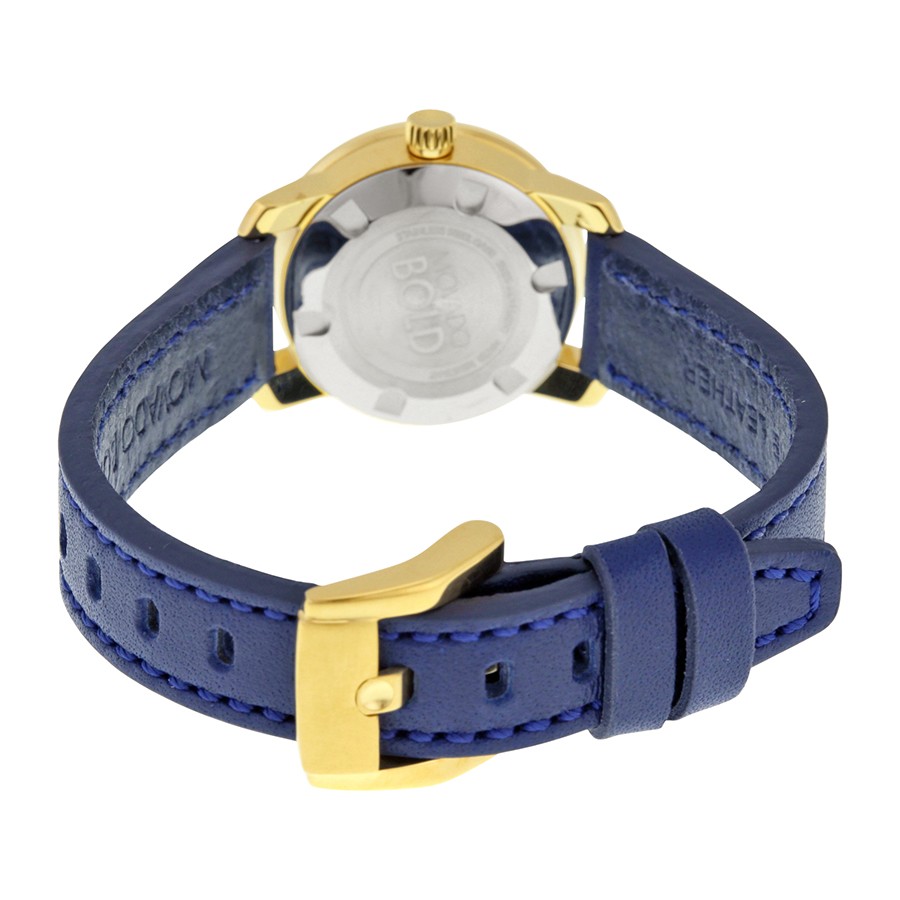 IMG_9086 Movado 3600330 Bold Ladies Quartz Yellow Gold IP Stainless Steel 3