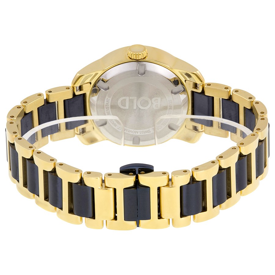 IMG_9086 Movado 3600355 Bold Ladies Quartz Gold-Tone Stainless Steel 3
